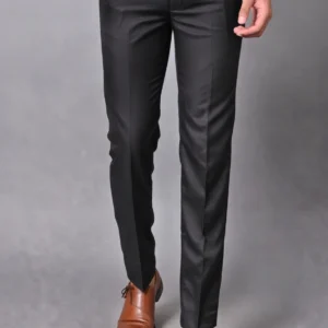 the revenant men slim fit grey cotton blend trousers (copy)