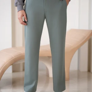 somewhere khaki slim fit stretch formal pants (copy)