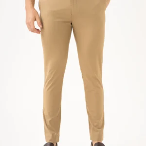 the revenant men regular fit black polycotton trousers (copy)